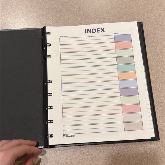 Blueline NotePro Black Notebook - Picture 2 of 3